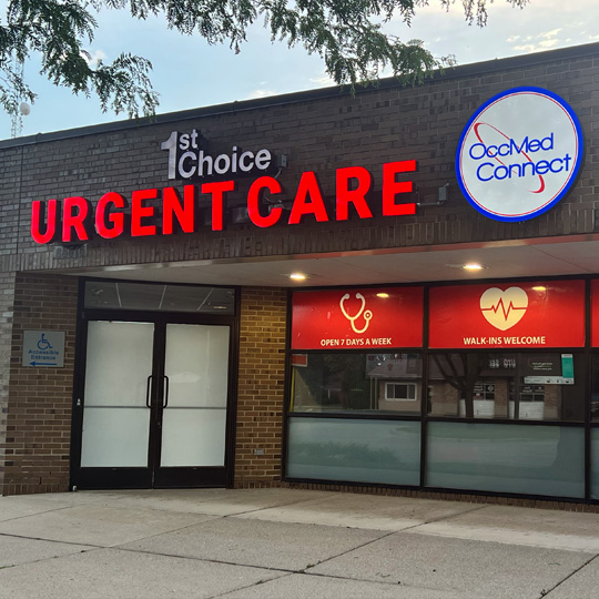 Urgent Care Saint Clair Shores MI Clinic Front View