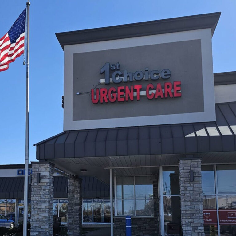  Exterior of First Choice Urgent Care in Livonia